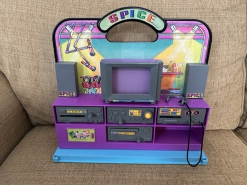 Vintage 1998 Galoob Spice Girls Sound Stage Recording Studio